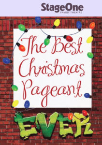 The Best Christmas Pageant Ever at Stage One 2017 Logo
