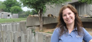 Cynthia Burger at Louisville Zoo