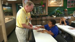 Cane Run students experience show and tell by Zoo staff
