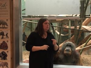 Cochran students learn about orangutan
