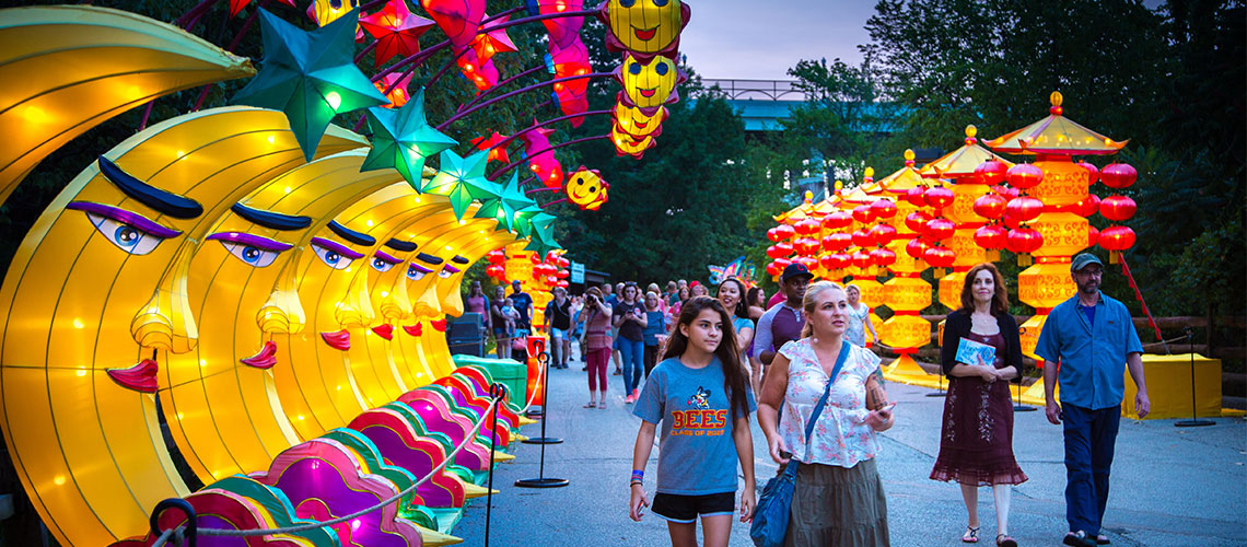Wild Lights Asian Lantern Festival - Louisville Zoo