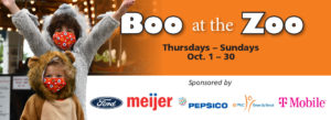 Boo at the Zoo - Starts Oct. 1