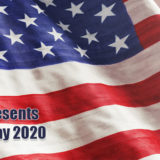 banner - American Flag background with T-Mobile presents Veteran's Day 2020