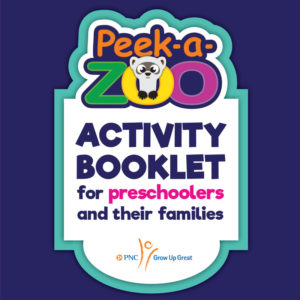 Peek A Zoo Activity Book Pre-school