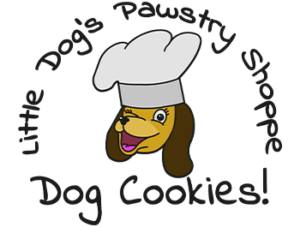 Little Dog's Pawstry Shoppe Dog Cookies Logo