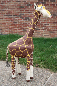 Party for the Planet: Trashformation giraffe