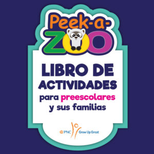 Peek A Zoo Spanish booklet Preschool