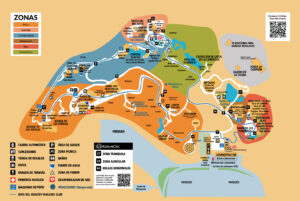 Louisville Zoo standard Spanish map