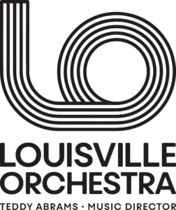 Louisville Orchestra Logo Teddy Abrams Music Director